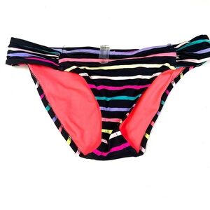 Vintage Y2K Victorias Secret Size Medium Knockout Cheeky Bikini Bottoms BU2 Pink